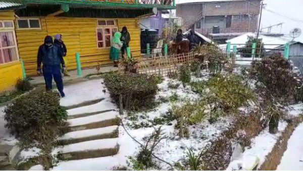 দার্জিলিংয়ে তুষারপাতের সম্ভাবনা 