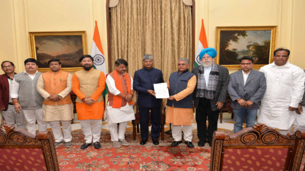 রাজ্যের আইনশৃঙ্খলা নিয়ে রাষ্ট্রপতির দ্বারস্থ বিজেপি