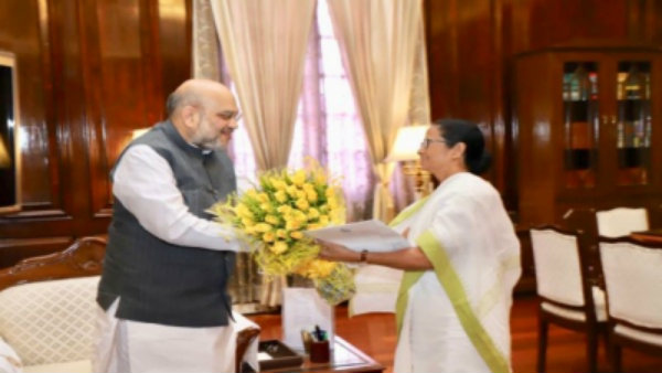 অমিত শাহের সঙ্গে বৈঠক, ওড়িশায় মমতা অমিত শাহের সঙ্গে বৈঠক, ওড়িশায় মমতা