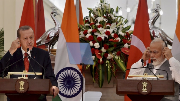 কাশ্মীরের লড়াই নিয়ে মন্তব্য এরদোগানের