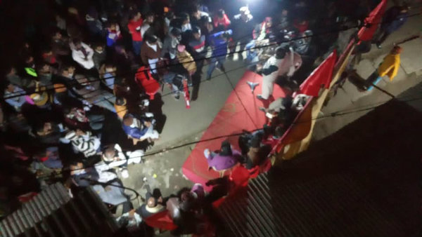 ২০১৮-র পঞ্চায়েত নির্বাচনের আগে পরে ব্যাপক গণ্ডগোল আমডাঙায়