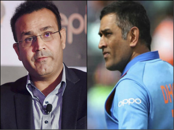 ধোনি বনাম শেহওয়াগ