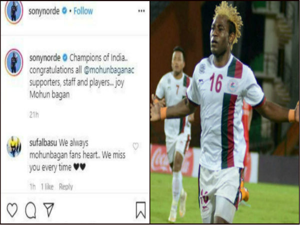 ক্লাবের দ্বিতীয় আই লিগ জয়ের কী বললেন সনি