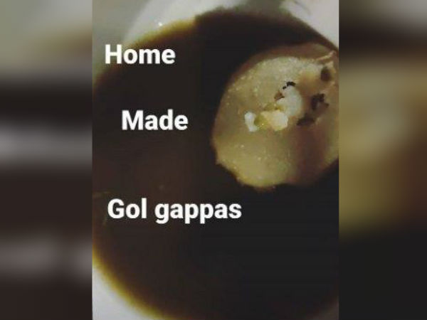 ঘরেই তৈরি করে ফেললেন গোল গাপ্পা ঘরেই তৈরি করে ফেললেন গোল গাপ্পা