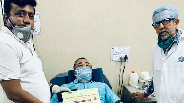 রক্তদান শিবিরে অংশ রক্তদান শিবিরে অংশ
