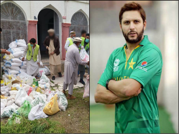 করোনার বিরুদ্ধে লড়াইয়ে সাহায্য আফ্রিদির