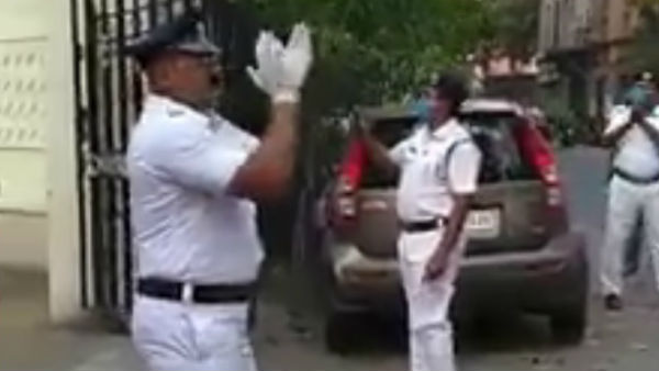 মনোবল বাড়াতে থানায় থানায় পদস্থ কর্তারা