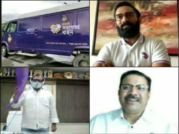 দুর্গতদের পাশে নাইট রাইডার্স দুর্গতদের পাশে নাইট রাইডার্স