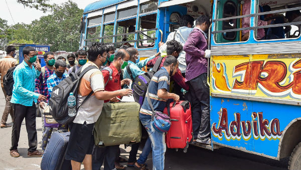 আজ থেকে বাস চালানোর অনুমতি দেওয়া হয় 
