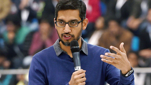 সুন্দর পিচাইয়ের বক্তব্য