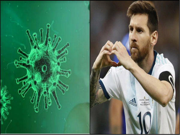 করোনা আক্রান্তদের সাহায্যে এগিয়ে এলেন মেসি