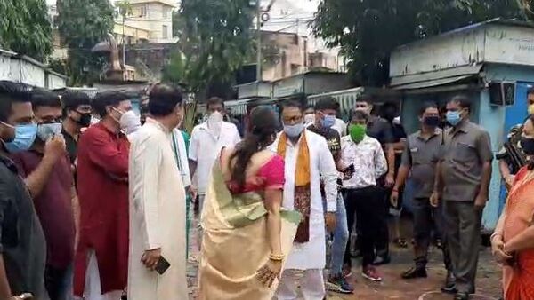 পুজো ঘিরে জটিলতা দেখা দিয়েছিল