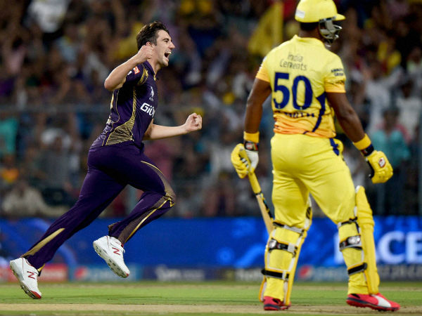 কেকেআর কামিন্সহীন