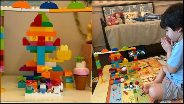 লেগো দিয়ে মূর্তি বানিয়ে তৈমুরের গণেশ পুজো, শেয়ার করলেন করিনা লেগো দিয়ে মূর্তি বানিয়ে তৈমুরের গণেশ পুজো, শেয়ার করলেন করিনা