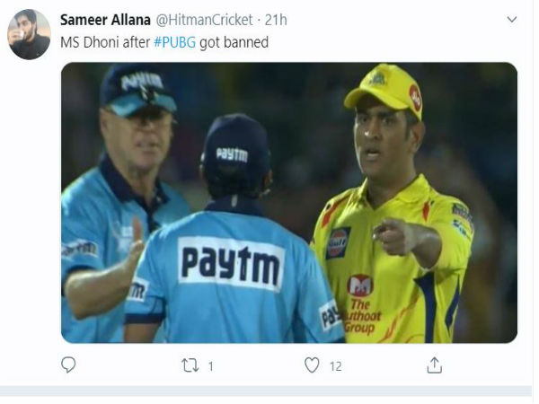 পাবজি নিষিদ্ধ হওয়ায় সোশ্যাল মিডিয়ায় ট্রোলড ধোনি!