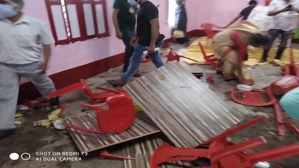  হাওড়ার বাঁকড়ায় সিপিএম-এর রক্তদান শিবিরে হামলা