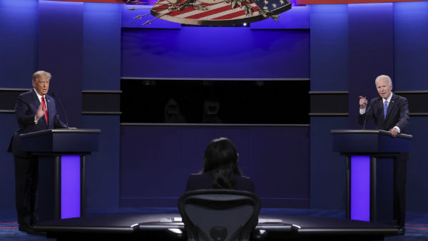 শেষ প্রেসিডেন্সিয়াল ডিবেটেও ট্রাম্পতে একহাত বাইডেনের