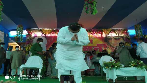 দাদার অনুগামীদের বিজয়া সম্মিলনী