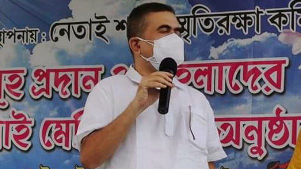 সরকারকে বার্তা দিয়েছিলেন শুভেন্দু