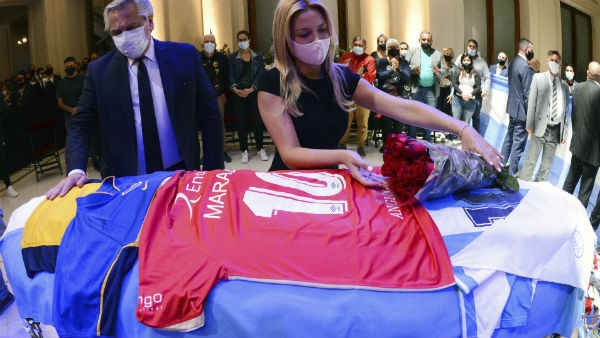 শনিবার শেষকৃত্য মারাদোনার