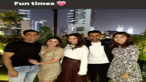 স্ত্রীয়ের জন্মদিন সেলিব্রেশনে মাহি