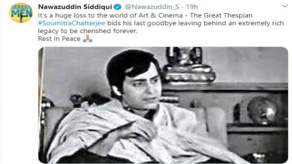 নেই শাহরুখ-আমিরের টুইট, শ্রদ্ধা জানালেন নাওয়াজ