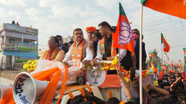ঝাড়গ্রামে শুভেন্দুর সভা ঝাড়গ্রামে শুভেন্দুর সভা