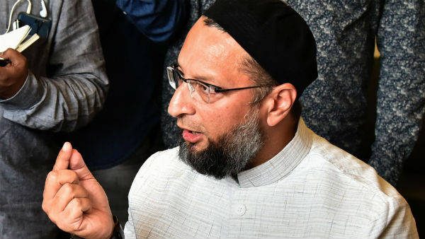 ভূমিপুত্র আসাদের হায়দরাবাদে বিজেপির পতাকার দাপট!