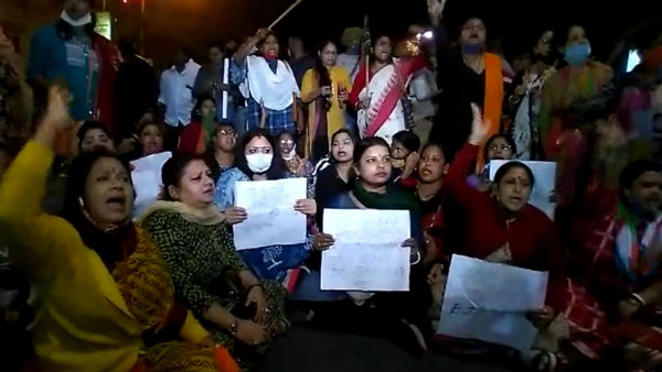 জেপি নাড্ডার ওপর হামলার প্রতিবাদে জেলায় জেলায় বিজেপির বিক্ষোভ