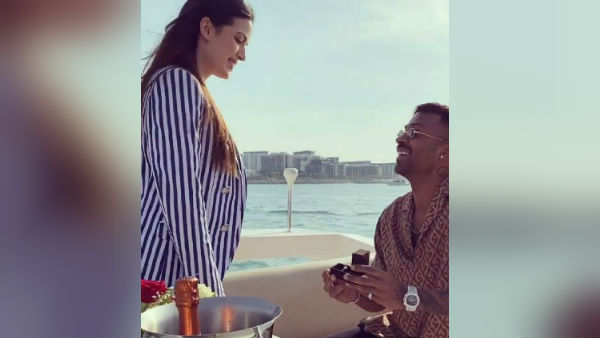 বছর শুরুতে বান্ধবীকে প্রোপোস হার্দিকের