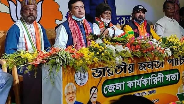 ঝাড়গ্রামের সভা থেকে তৃণমূলের ফল নিয়ে 'বেফাঁস' শুভেন্দু