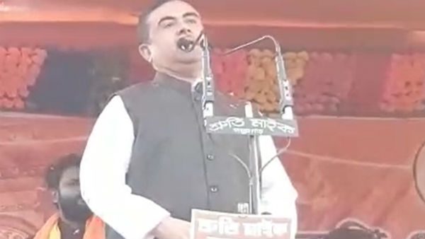 তৃণমূলকে ভাঙিয়ে বিজেপিতে শক্তি প্রদর্শন শুভেন্দুর 