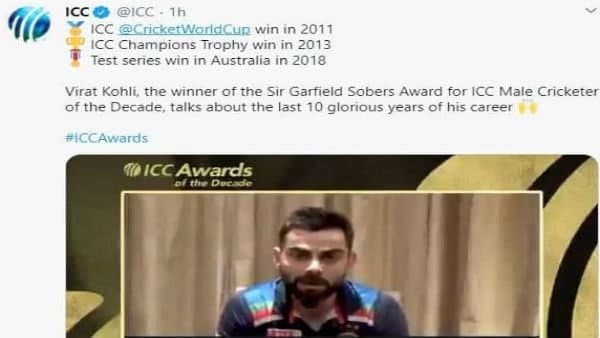 কোহলির কাছে দশকের সেরা ৩ মুহূর্ত