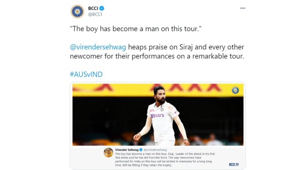 বীরেন্দ্র সেহওয়াগ কী লিখলেন বীরেন্দ্র সেহওয়াগ কী লিখলেন