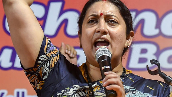 'বাংলার মেয়ে'কে বাংলা ভাষাতেই চ্যালেঞ্জ করলেন স্মৃতি