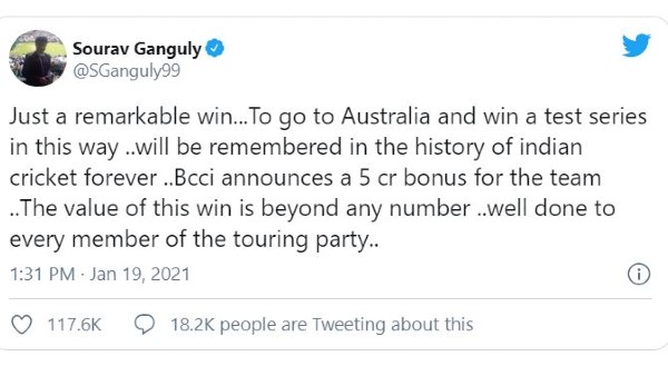 কী লিখলেন সৌরভ