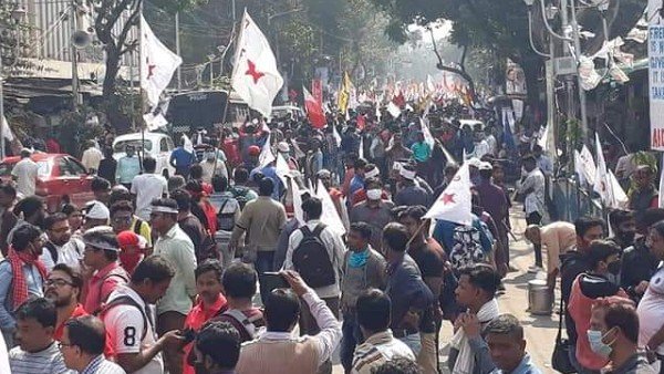 বামেদের বনধ ও কলকাতার ছবি
