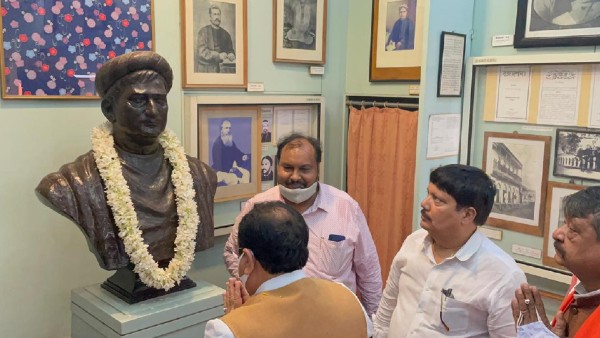 বঙ্কিমচন্দ্রের বাড়িতে নাড্ডা বঙ্কিমচন্দ্রের বাড়িতে নাড্ডা