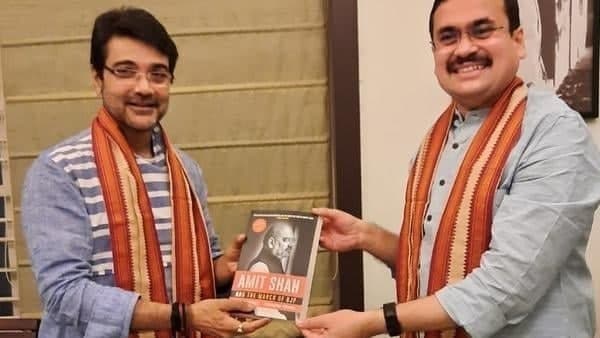 প্রসেনজিতের বাড়িতে বিজেপি নেতা