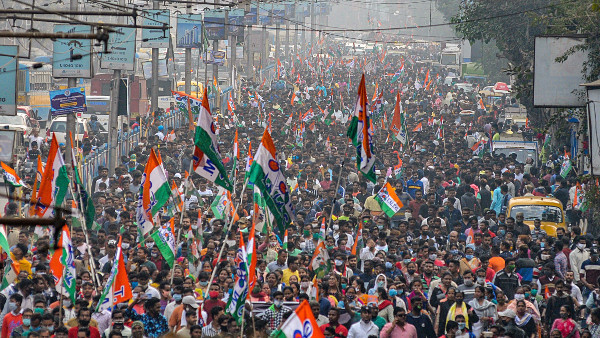 মমতার সফরের আগে বিজেপির কপালে চিন্তার ভাঁজ