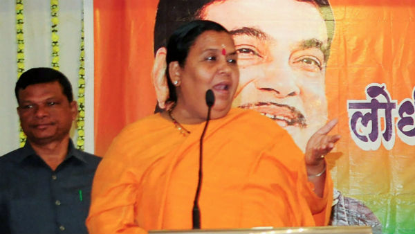 হরিদ্বারে রয়েছেন উমা ভারতী হরিদ্বারে রয়েছেন উমা ভারতী