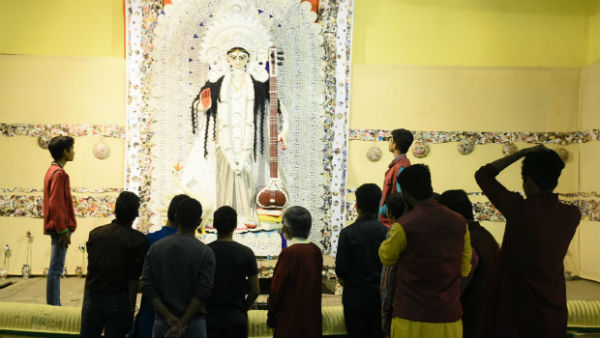 সরস্বতী পুজো ও বিজেপি