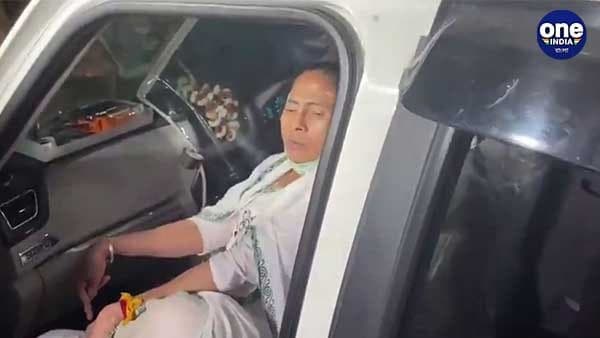 নন্দীগ্রামে আহত মমতা