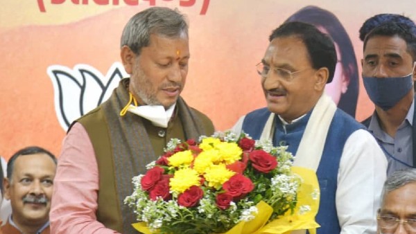 নতুন মুখ্যমন্ত্রী তিরথ সিং রাওয়াত নতুন মুখ্যমন্ত্রী তিরথ সিং রাওয়াত