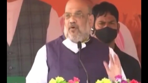  ভাষণের ১০ মিনিট মোদী-শাহ