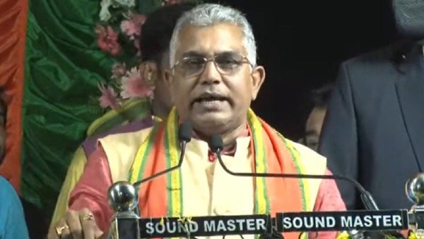 কোচবিহারে দিলীপ ঘোষের কনভয়ে হামলা