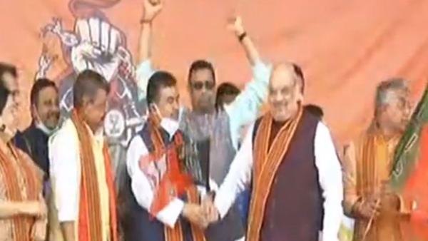 অমিত শাহের সভায় বিজেপিতে যোগ শুভেন্দু-শিশির অধিকারীর অমিত শাহের সভায় বিজেপিতে যোগ শুভেন্দু-শিশির অধিকারীর