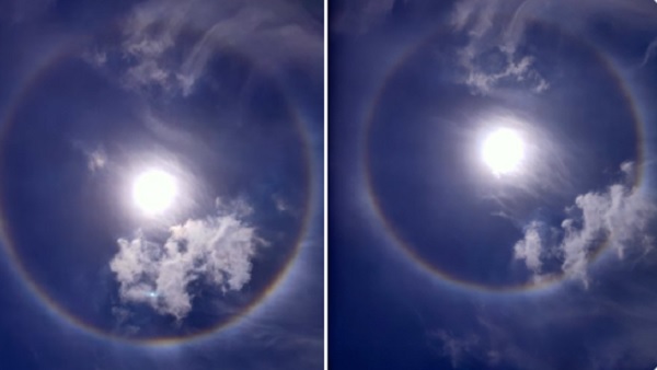  ২২ ডিগ্রি হ্যালো রিং কেন হয়?