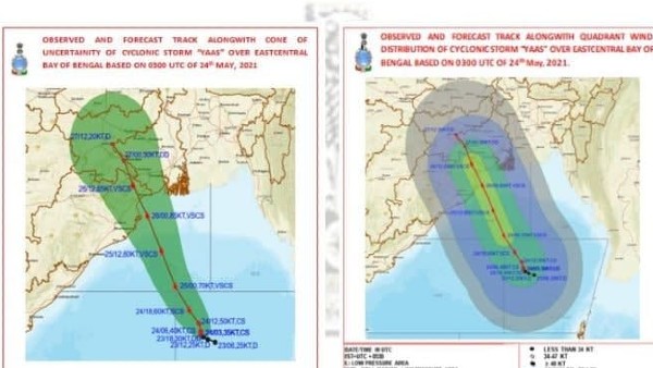 আম্ফান ও ইয়াসের গতিবেগেও মিল খুঁজে পাচ্ছে হাওয়া অফিস আম্ফান ও ইয়াসের গতিবেগেও মিল খুঁজে পাচ্ছে হাওয়া অফিস