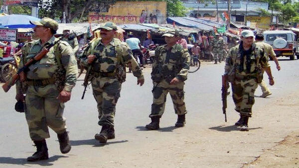 কাঁথির বাড়িতে কেন্দ্রীয় বাহিনী